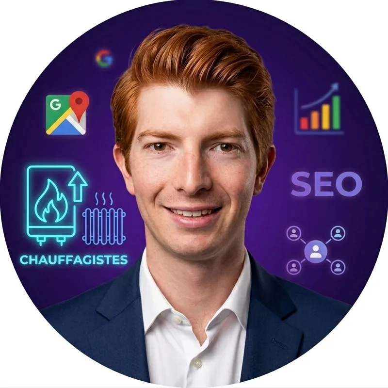 Arnaud Dujardin, expert SEO et création de sites internet pour les chauffagistes