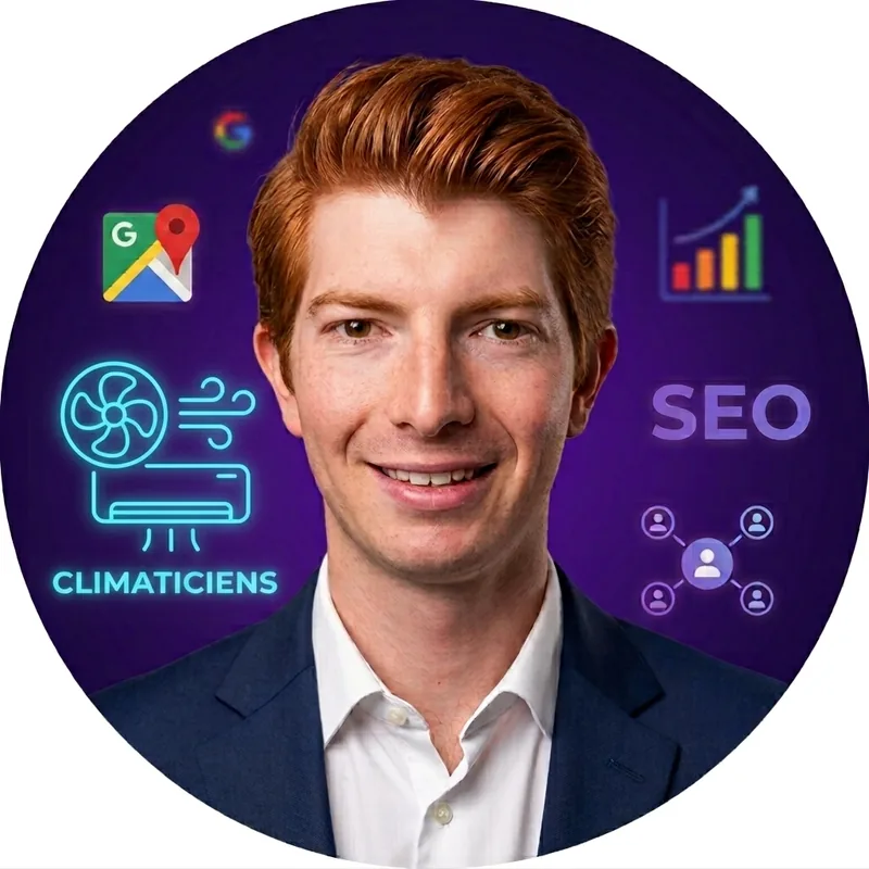 Arnaud Dujardin, expert SEO et création de sites internet pour les climaticiens