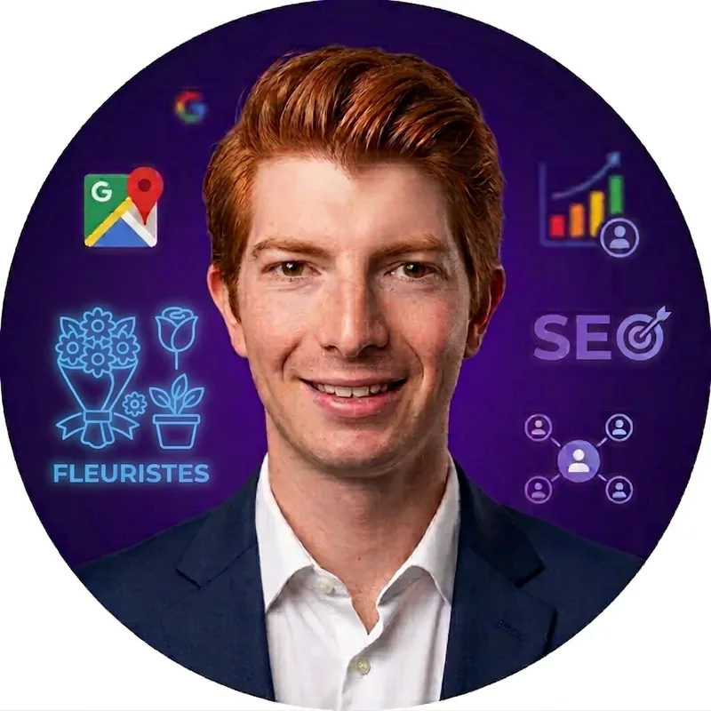 Arnaud Dujardin, expert SEO et création de sites internet pour les fleuristes