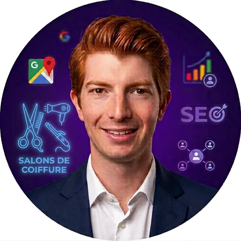 Arnaud Dujardin, expert SEO et création de sites internet pour les salons de coiffure et de beauté