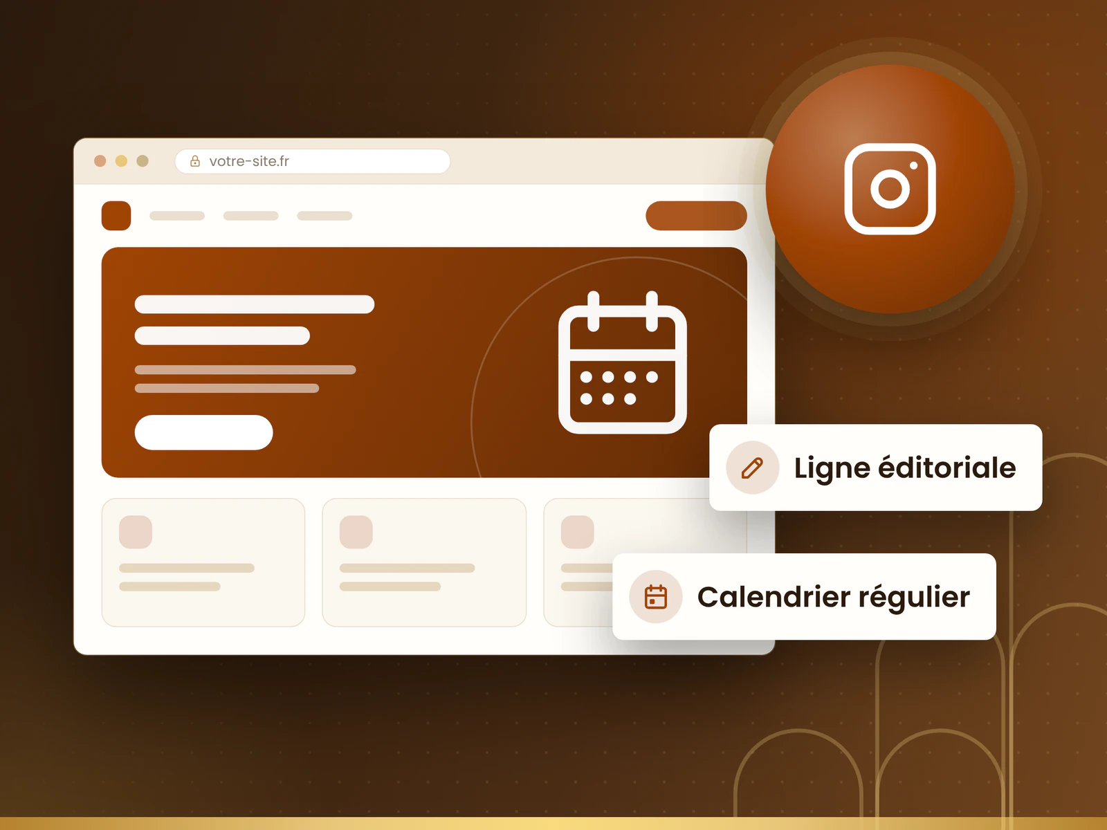 Gestion des réseaux sociaux : une ligne éditoriale et un calendrier de publication réguliers