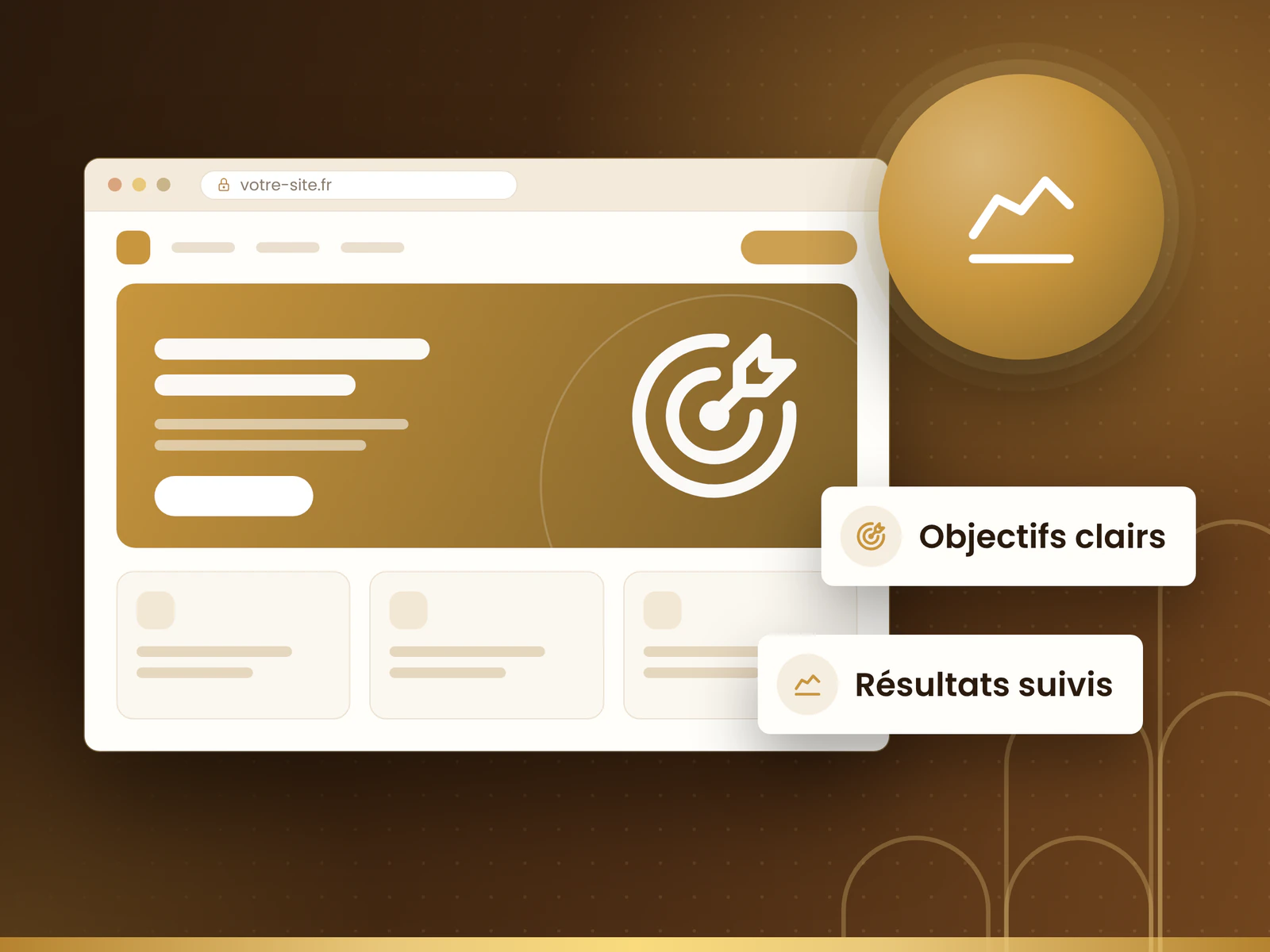 Stratégie web : objectifs clairs et résultats suivis – Site internet pour le bâtiment et l&rsquo;artisanat