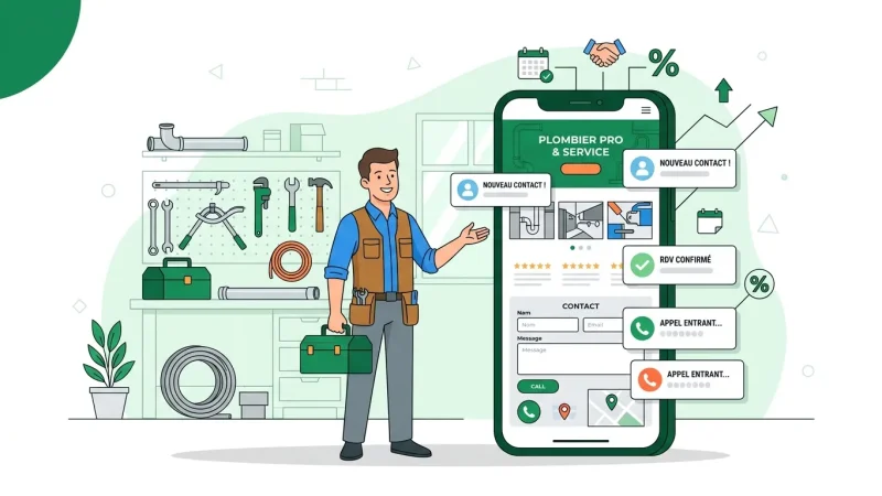 Pourquoi un artisan a besoin d&rsquo;un site internet en 2026